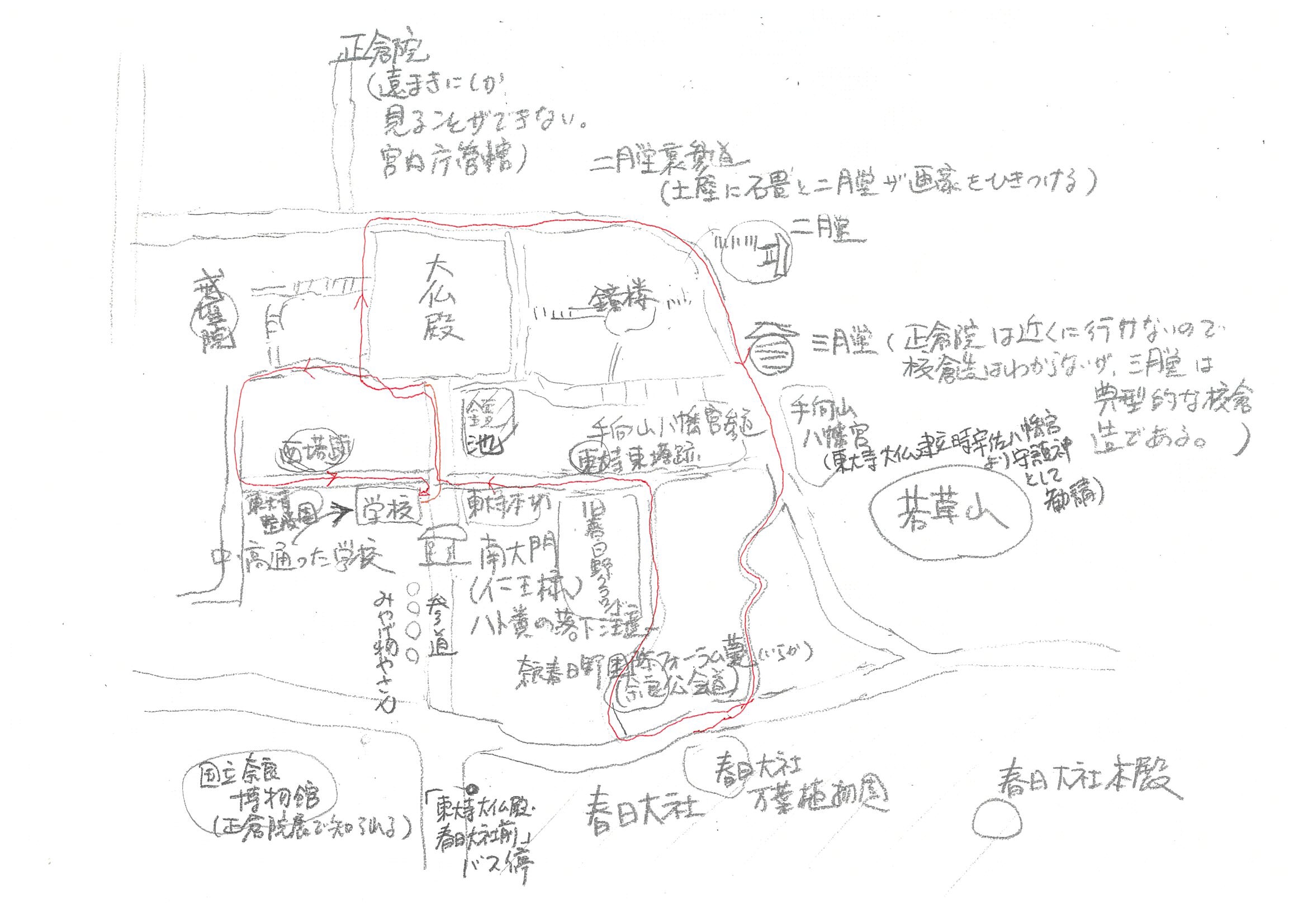 東大寺マラソンコース